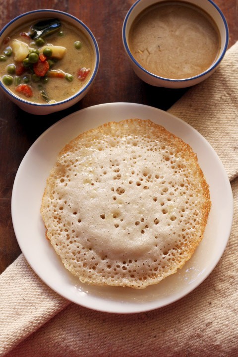 Vegetable Stew & Appams
