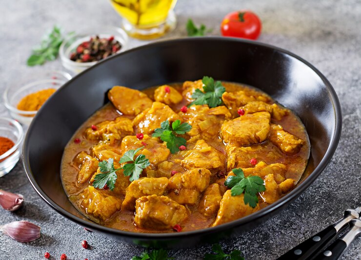 Chicken Tikka Masala & Laccha Paratha