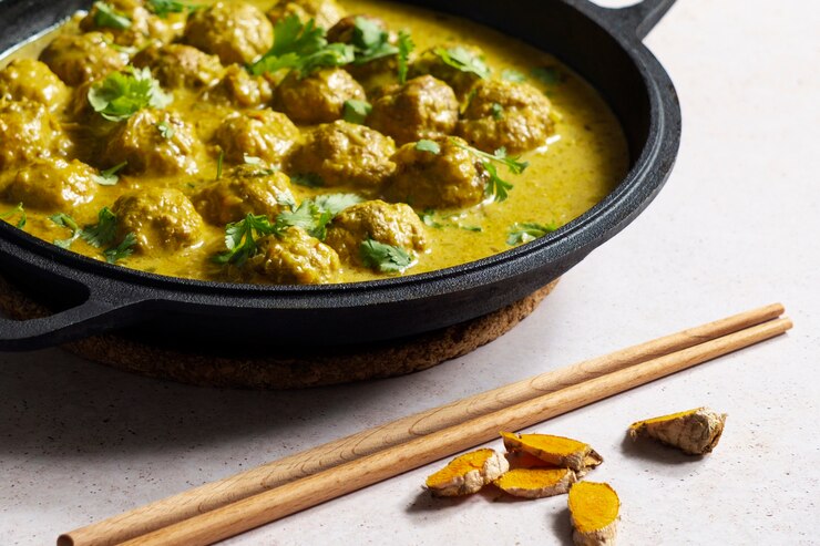 Moong Dal Kadhi & Roti