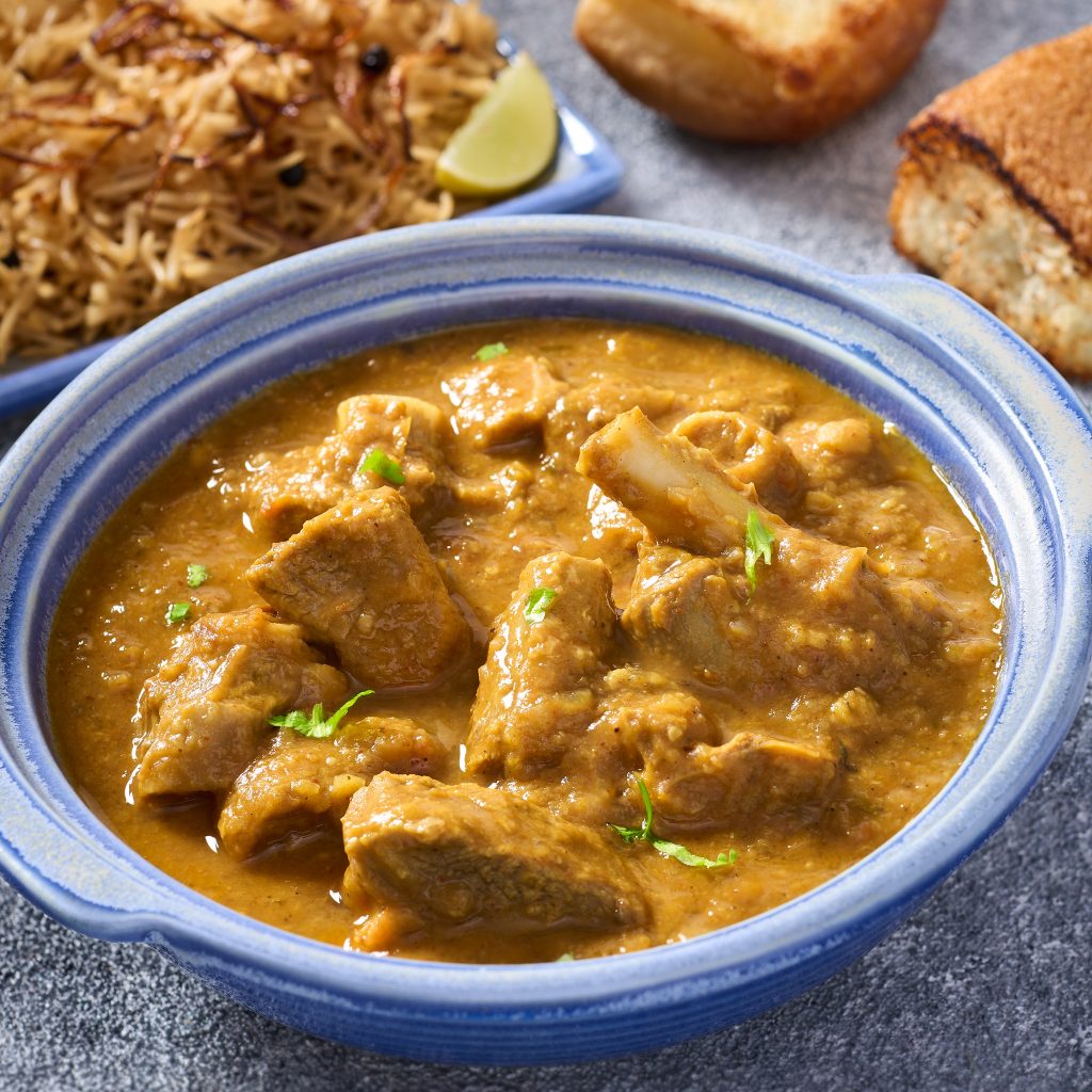 Mutton Dhanshak & Rice