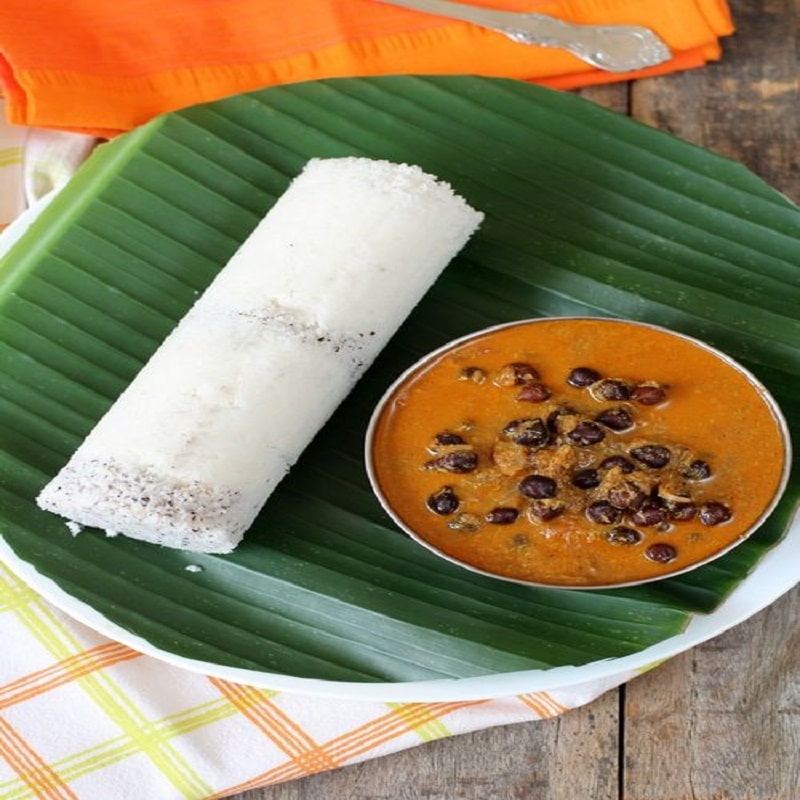 Kadala Curry & Puttu