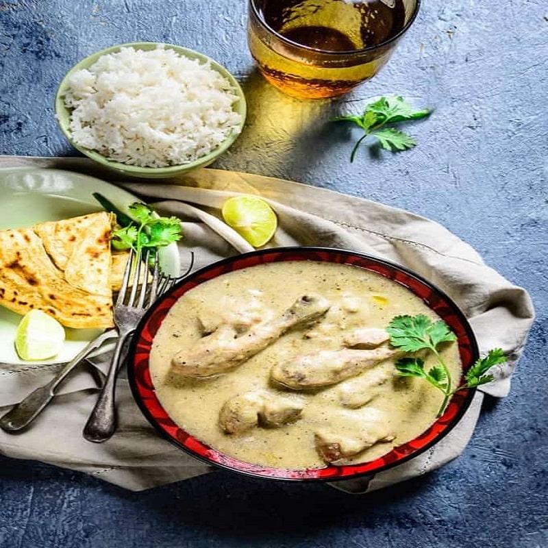 White Chicken & Laccha Paratha