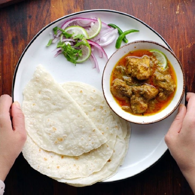 Chicken Curry & Roti
