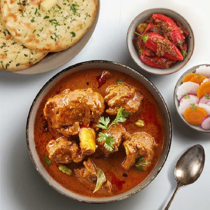 Mutton Korma & Rotis