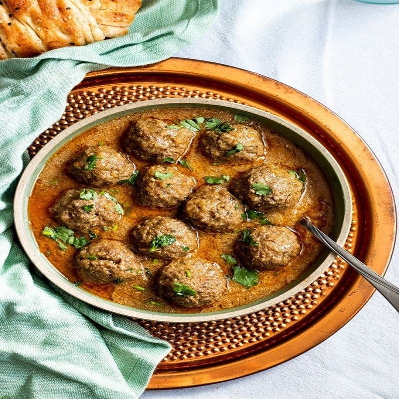 Mutton Kofta Curry & Jeera Rice