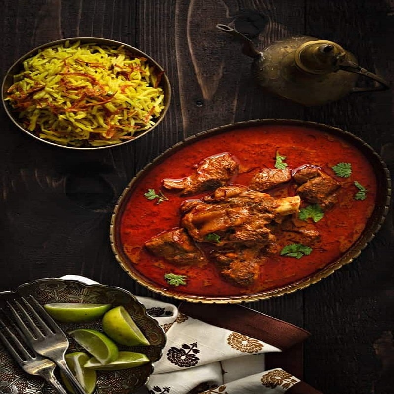 Mutton Korma & Jeera Rice