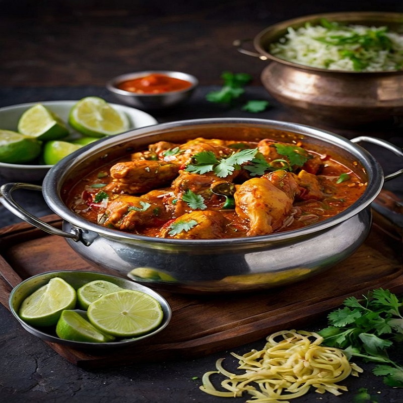 Dhaba style chicken curry