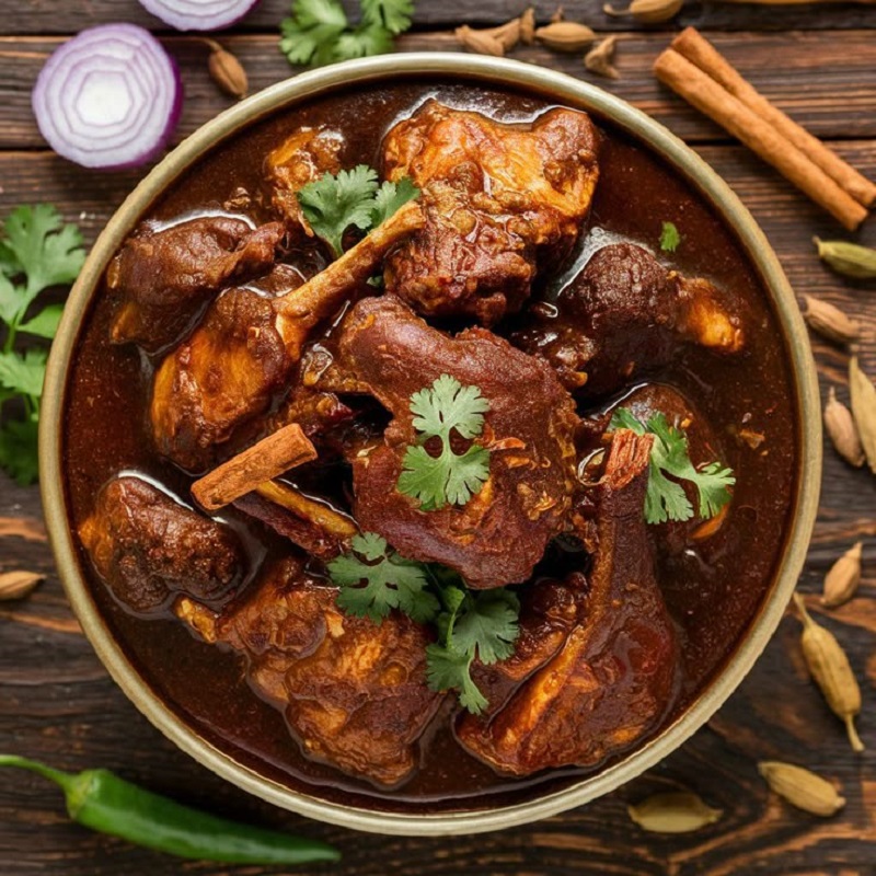 Mutton curry combo