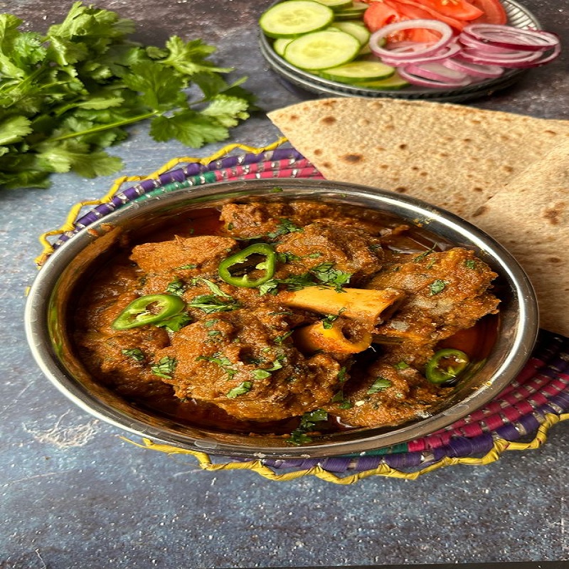 Mutton Curry & Paratha