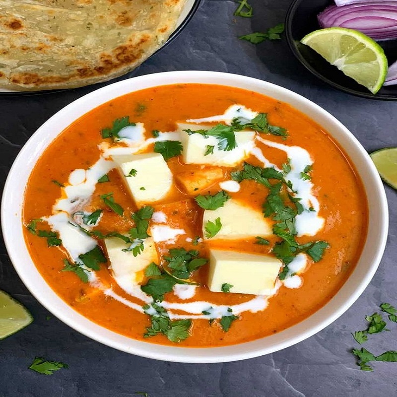 Butter Paneer Masala & Paratha