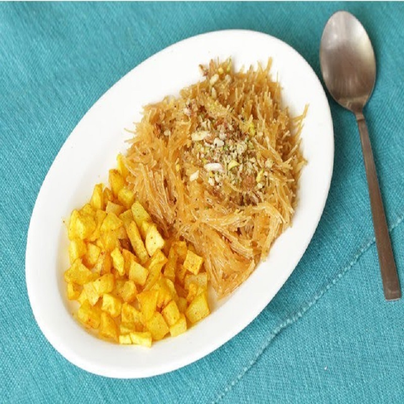 Meethi Seviyan & Aloo Fry