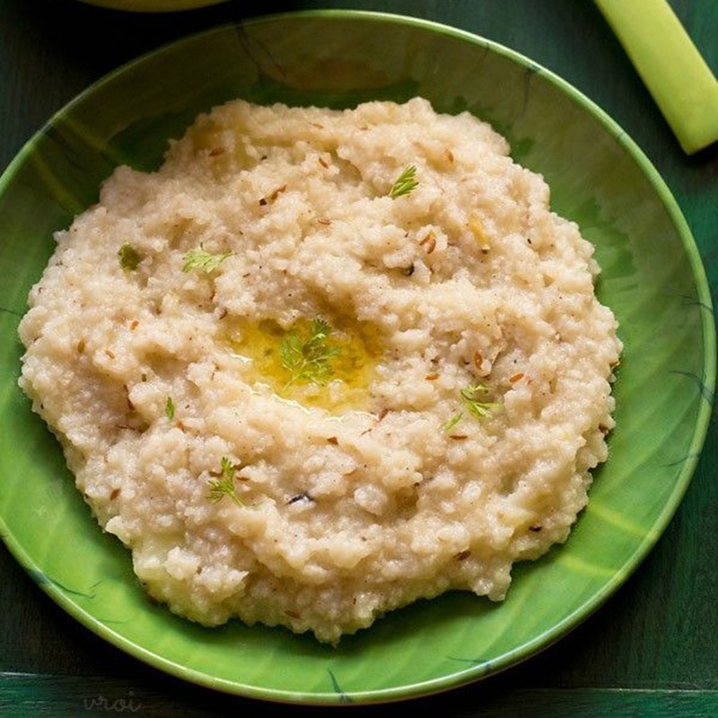 Samak kichadi with chutney