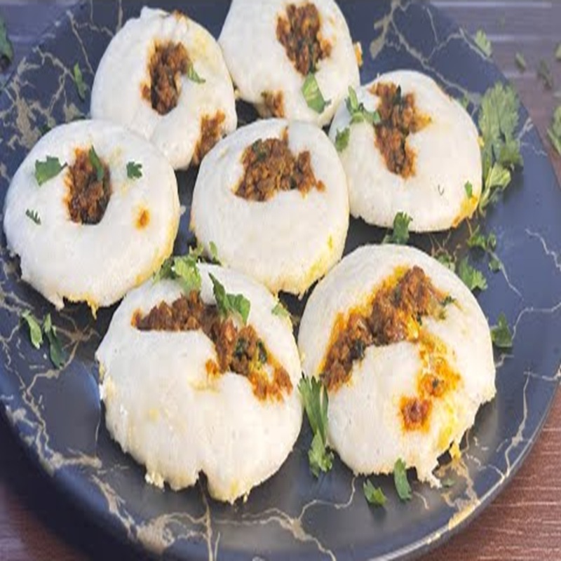 Stuffed Bhatkal Kheema Idlis