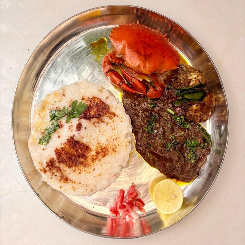 Stuffed Crab Idlis