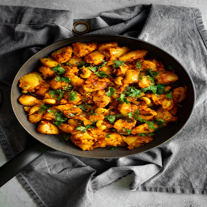 Kanda Batata nu Sambhariyu shaak & Gujju Bhakri