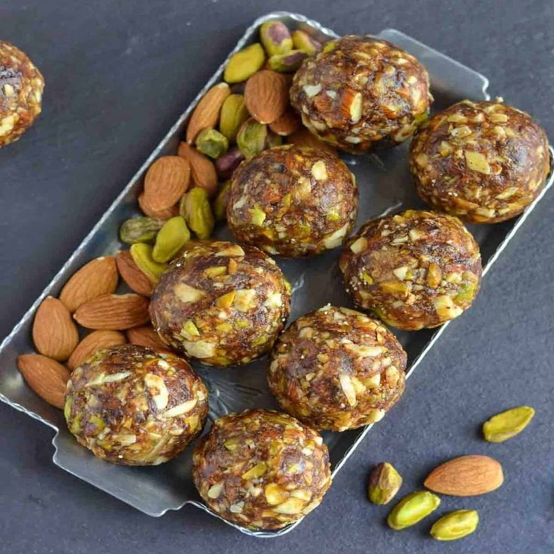 Dry Fruit Date Balls