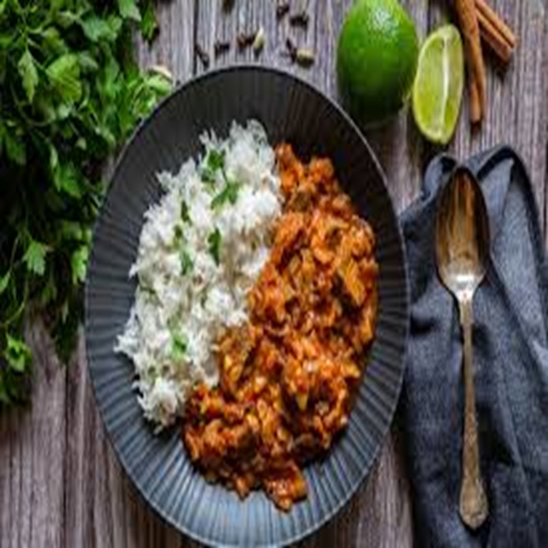 Mutton Gravy & Rice