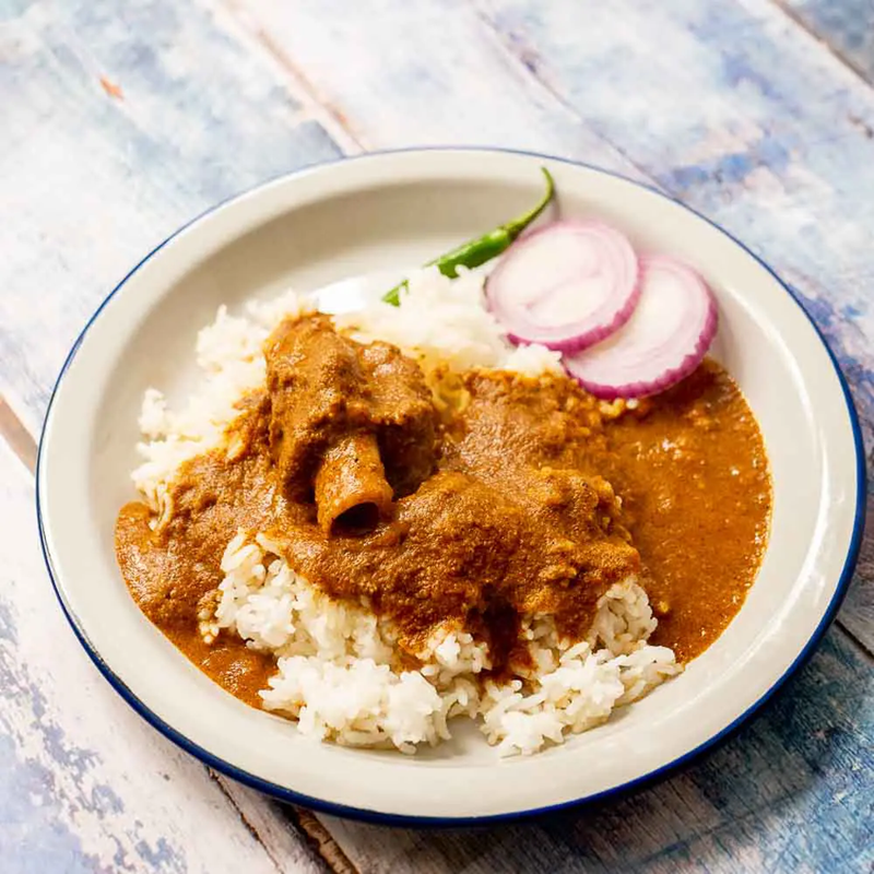 Mutton Gravy & Ghee Rice