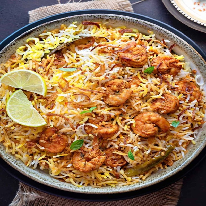 Prawns Biryani
