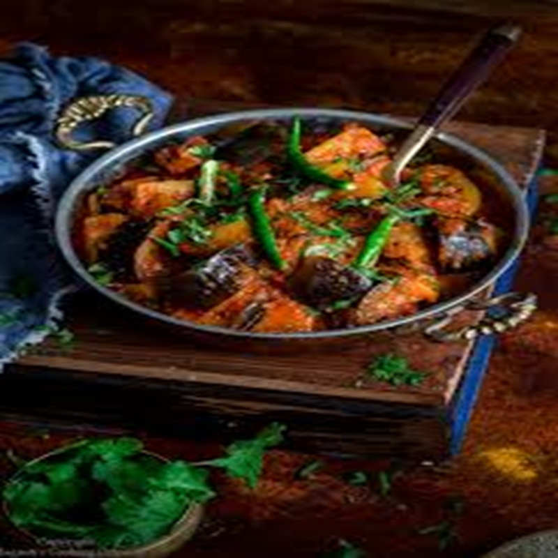 Ringna Batata nu Sambhariyu Shak & Puranpoli