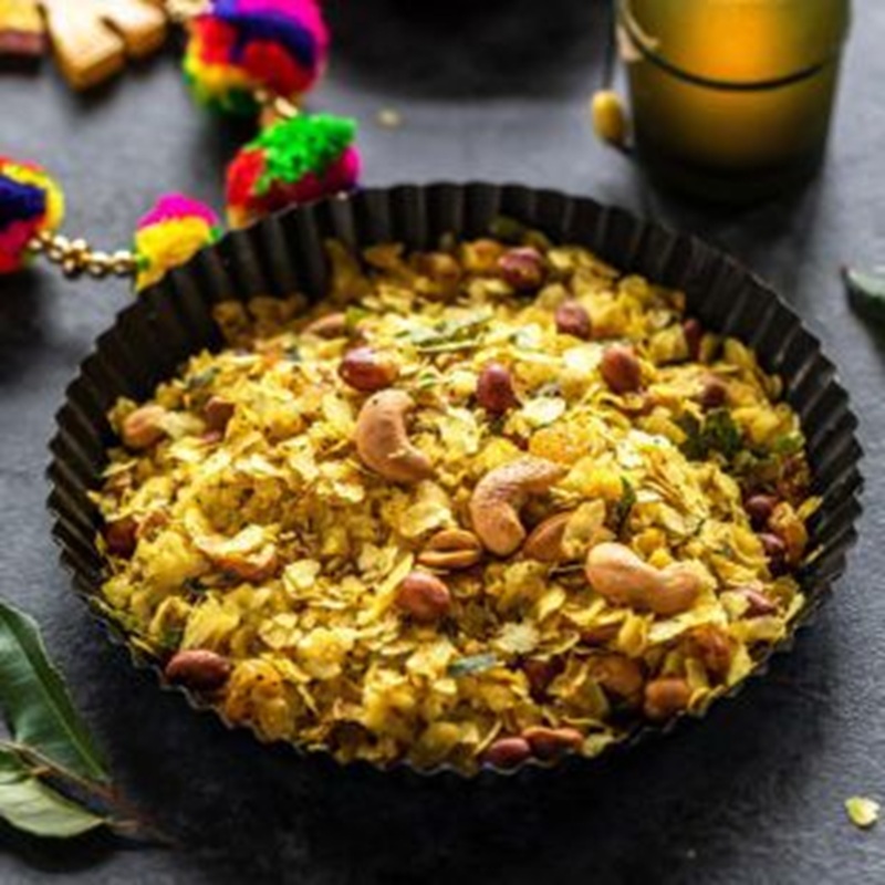 Roasted Poha Chivda