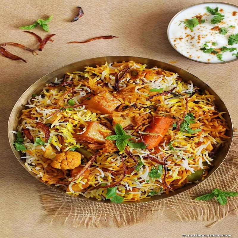 Mix Vegetable Biryani