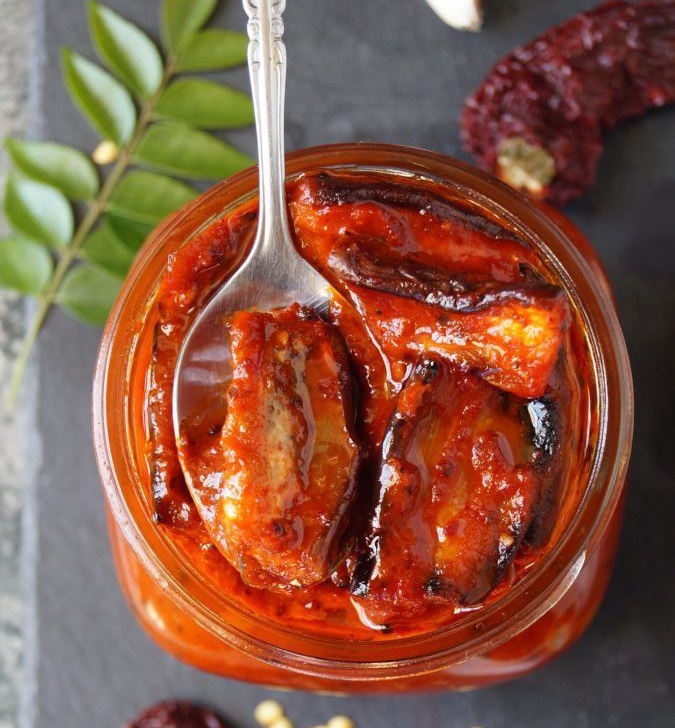 Goan Brinjal Pickle