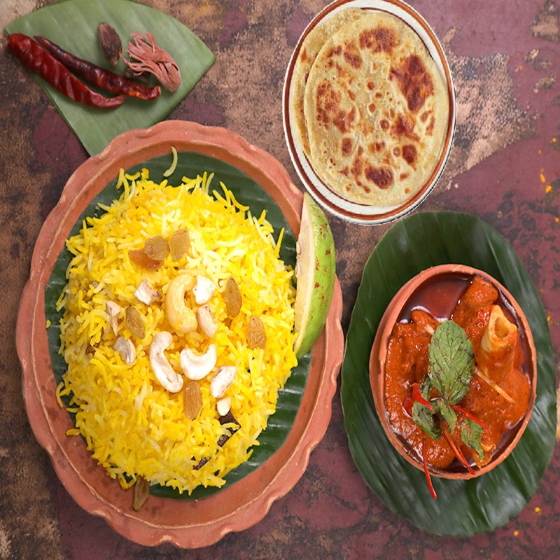 Mutton Kosha Thali