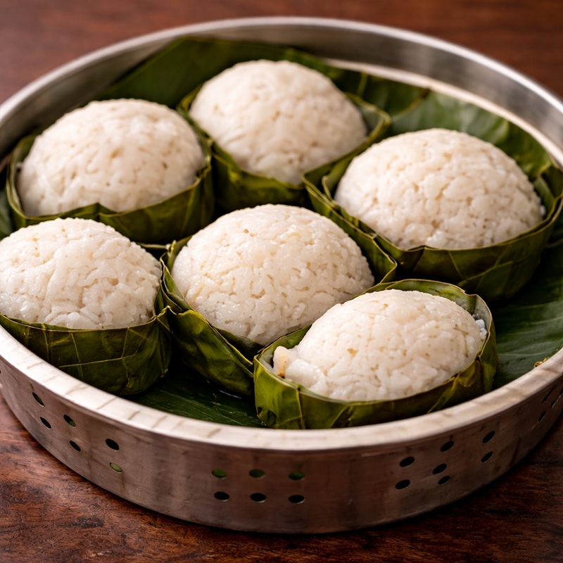Oondi (Rice & Coconut Dumplings)