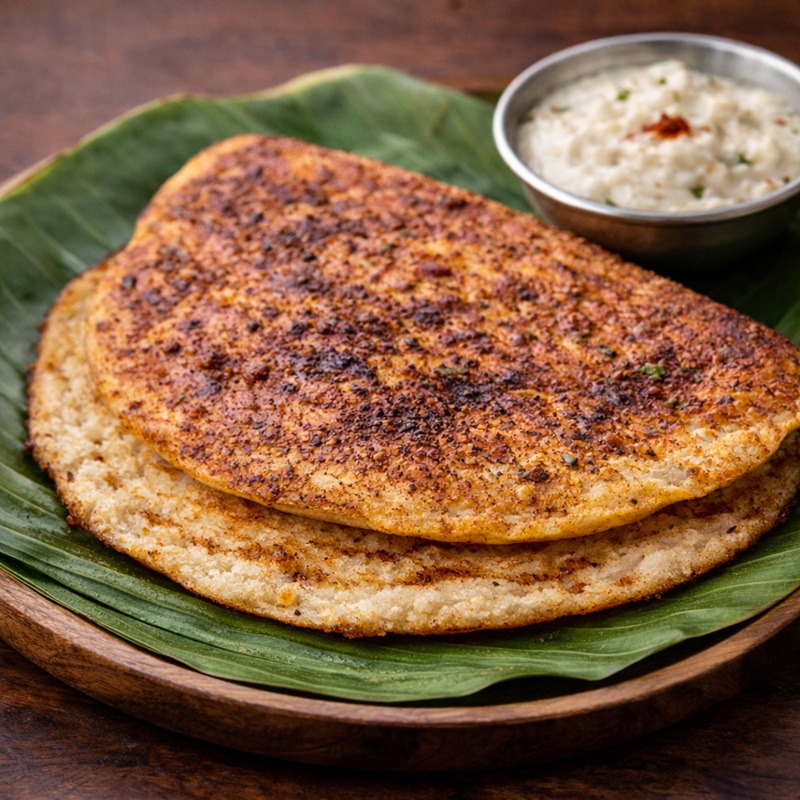 Rulao Doddak (Thick GSB style Dosa)