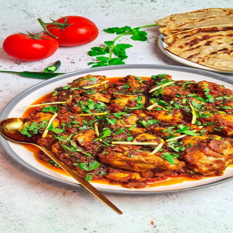 Agri Chicken Masala & Bhakri