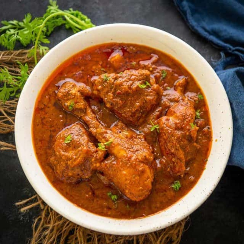 Chicken Vindaloo & Rice