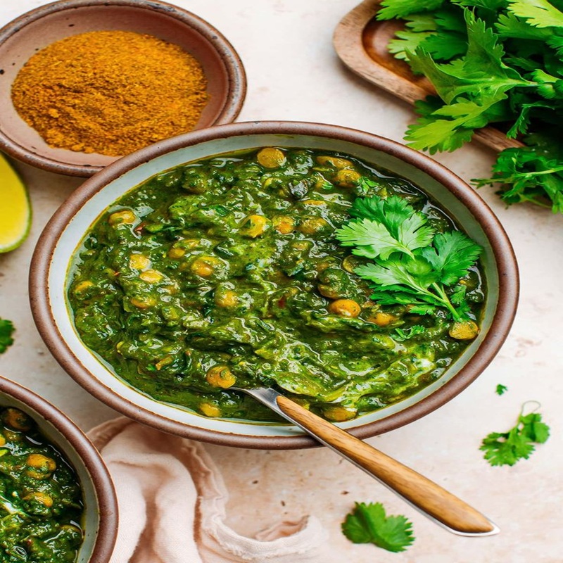 Dal Palak & Rice