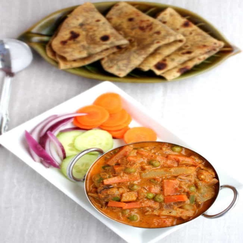Mix Veg & Roti
