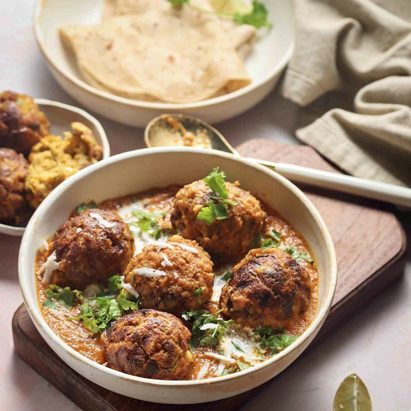 Lauki Kofta with Paratha