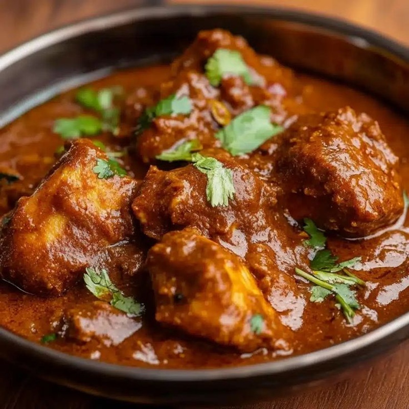 Rogan Josh (Chicken) & Paratha