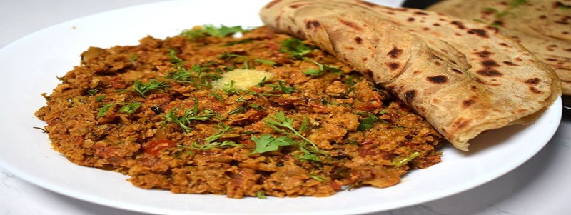 Soya Kheema & Paratha