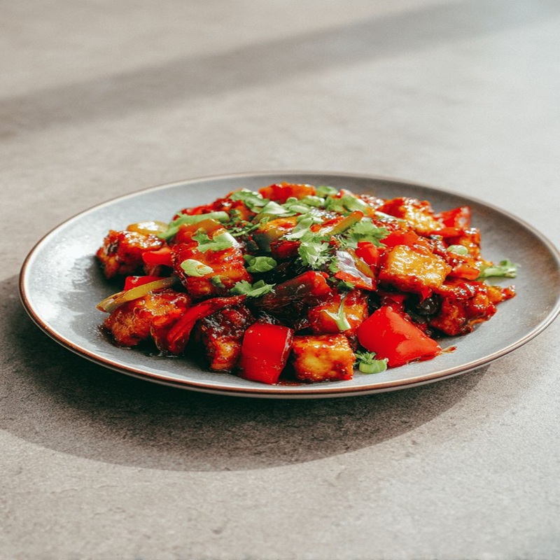 Goan Paneer Chilli Fry & Pav