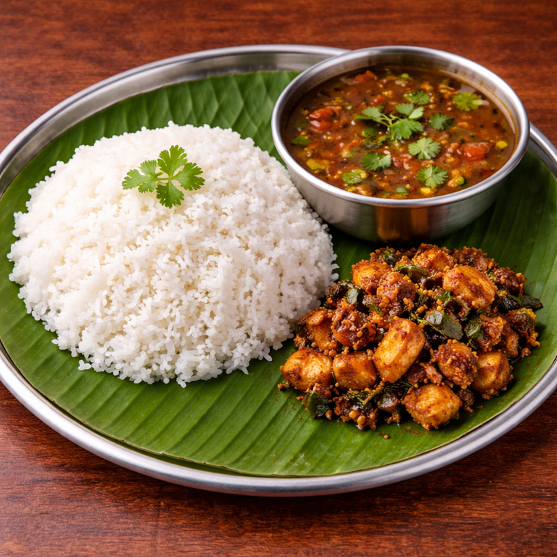 Rasam Rice Varuval