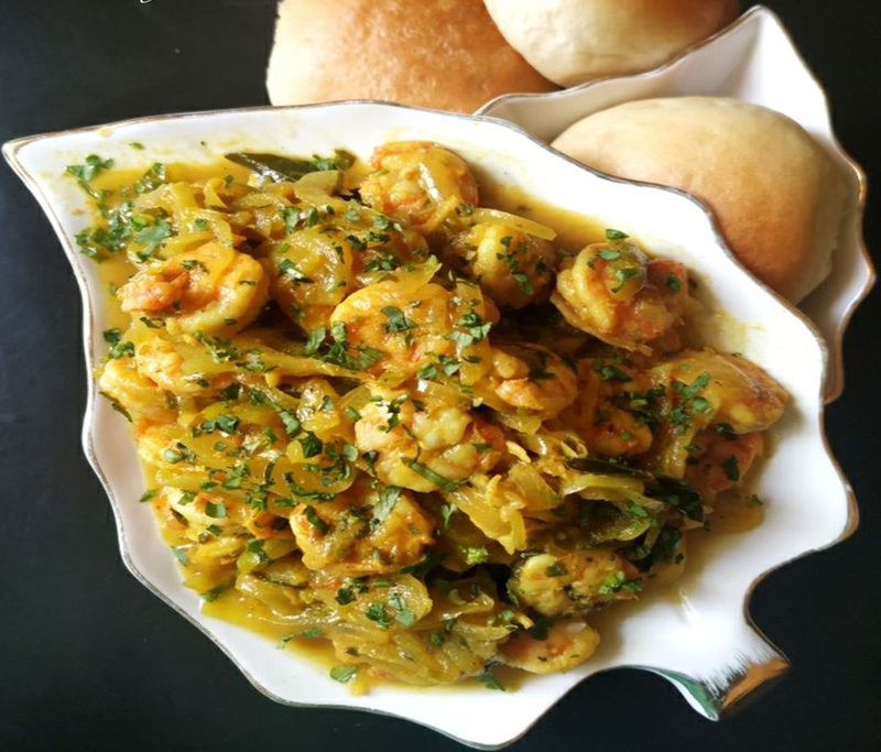 Goan Prawn Chilli Fry & Rice
