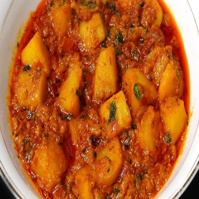 Kanda Batata Muthiya & Phulka