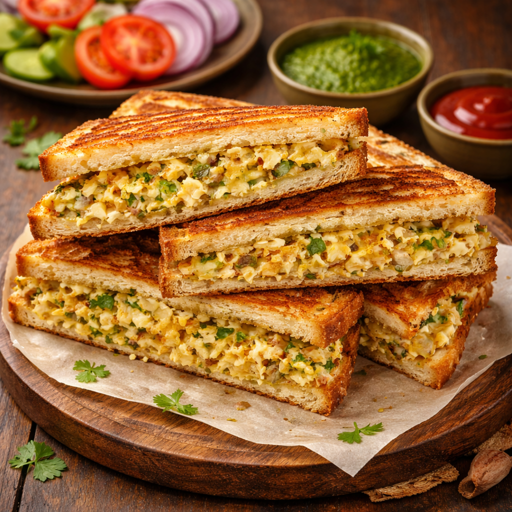 Patta Gobi Malai Sandwich