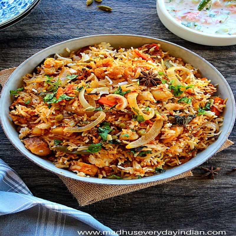 Andhra Veg Biryani
