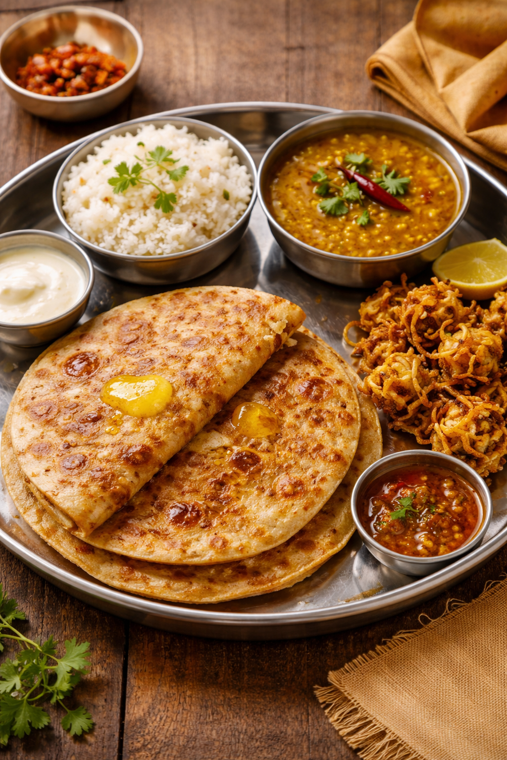 Puranpoli Thali