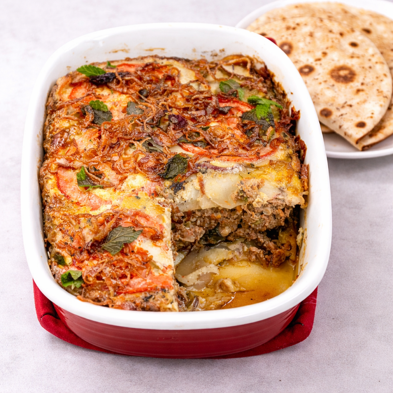 Lagan Chicken Seekh & Chapati
