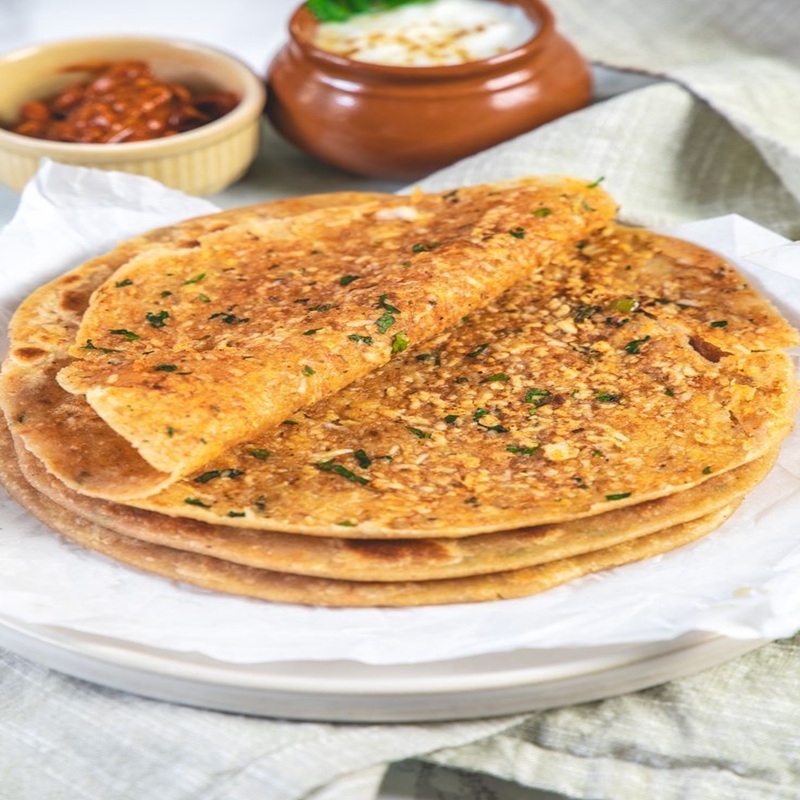 Stuffed Paneer Paratha