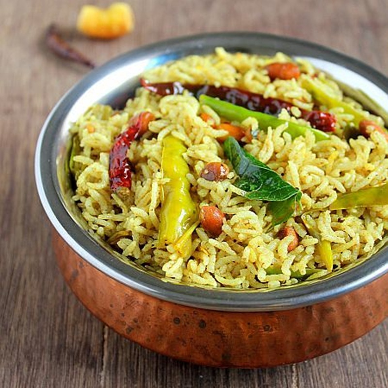 Pulihora (Tamarind Rice)