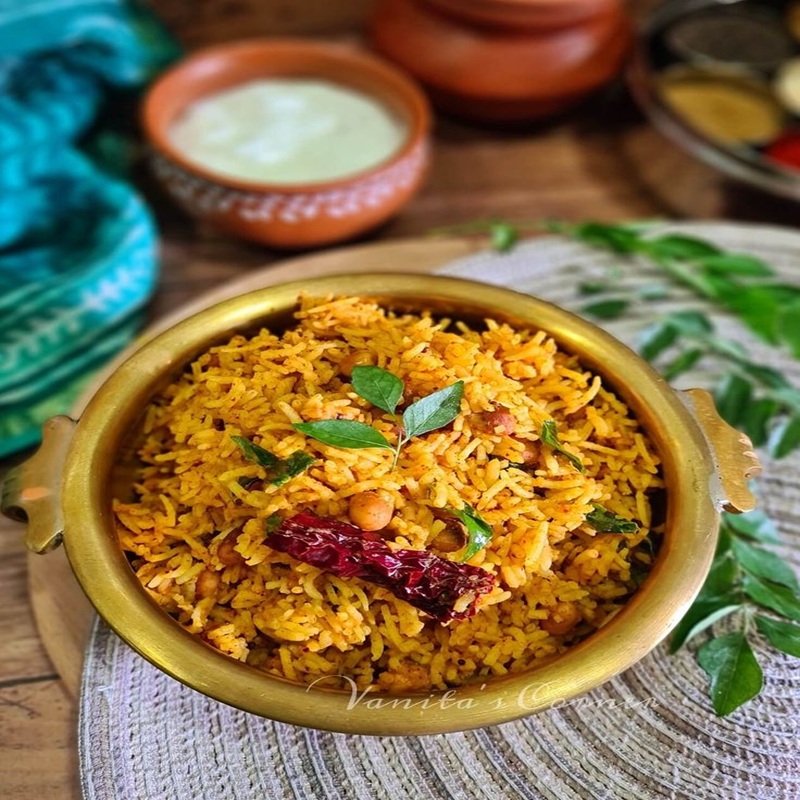 Tamarind Rice (Pulihora)