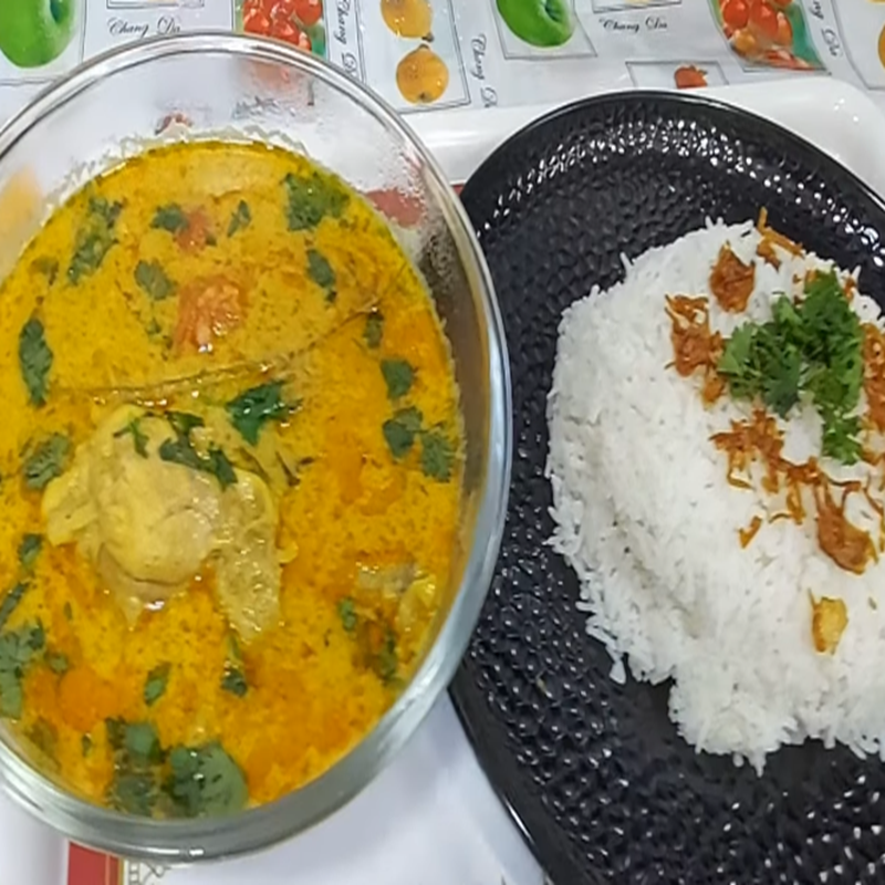 Chicken Kaari Chawal