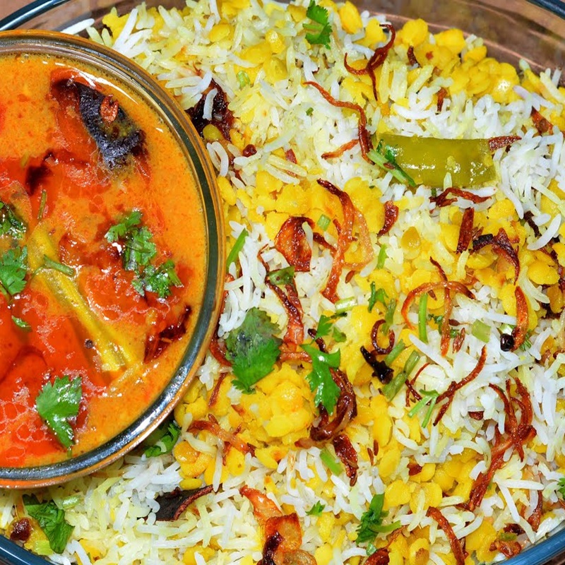Dal Chawal Palida